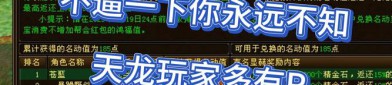天龍私服起源與市場分析：為何玩家選擇未授權(quán)服務(wù)器？